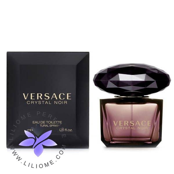 عطر ادکلن ورساچه کریستال نویر ادو تویلت-مشکی | Versace Crystal Noir