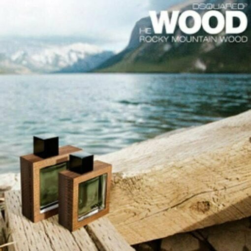 عطر ادکلن هی وود راکی مانتین وود-مشکی-He Wood Rocky Mountain Wood