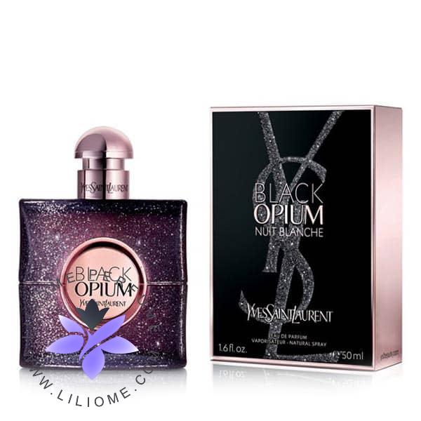 عطر ادکلن ایو سن لورن بلک اپیوم نایت بلنچ | YSL Black Opium Nuit Blanche