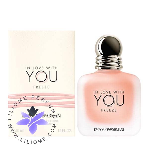عطر ادکلن جورجیو آرمانی این لاو ویت یو فریز Giorgio Armani In Love With You Freeze