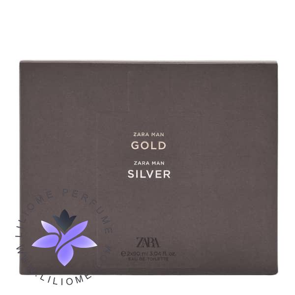 Zara Man Silver and gold