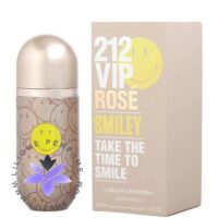 عطر ادکلن 212 وی آی پی رز اسمایلی | Carolina Herrera 212 VIP Rosé Smiley