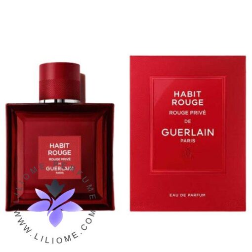 عطر ادکلن گرلن هابیت رژ ،رژ پرایو | Guerlain Habit Rouge Rouge Privé