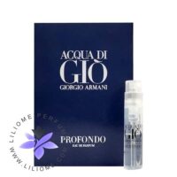 Giorgio Armani Acqua di Gio Profondo Sample