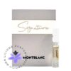 Mont Blanc Signature Sample
