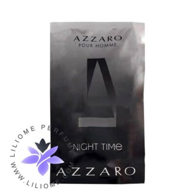 سمپل عطر آزارو پورهوم نایت تایم | Azzaro Night Time Pour Homme EDT Sample