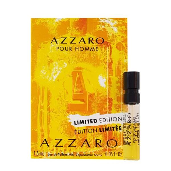 سمپل عطر آزارو پور هوم لیمیتد ادیشن ۲۰۱۵ | Azzaro Pour Homme Limited Edition 2015 EDT Sample