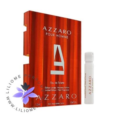 سمپل عطر آزارو پور هوم لیمیتد ادیشن ۲۰۱۶ | Azzaro Pour Homme Limited Edition 2016 EDT Sample