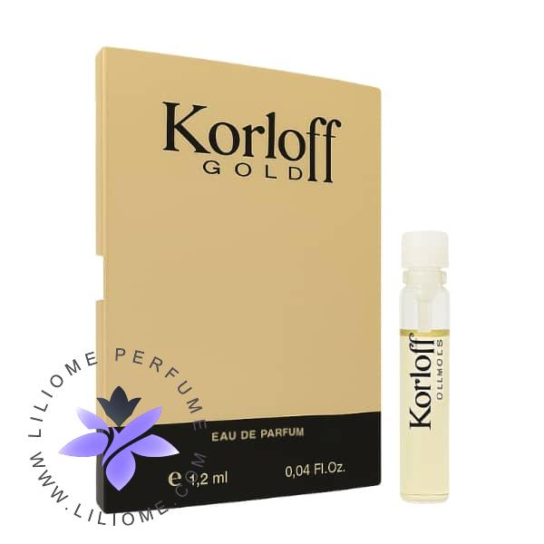 سمپل عطر کورلوف گلد | Korloff Gold EDP Sampleسمپل عطر کورلوف گلد | Korloff Gold EDP Sample