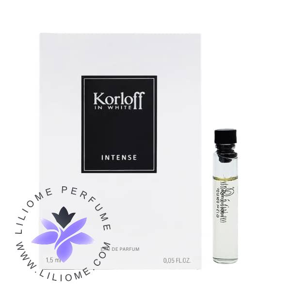 سمپل عطر کورلوف این وایت اینتنس | Korloff In White Intense EDP Sample