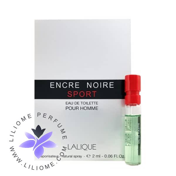سمپل عطر لالیک انکر نویر اسپرت | Lalique Encre Noire Sport EDT Sample