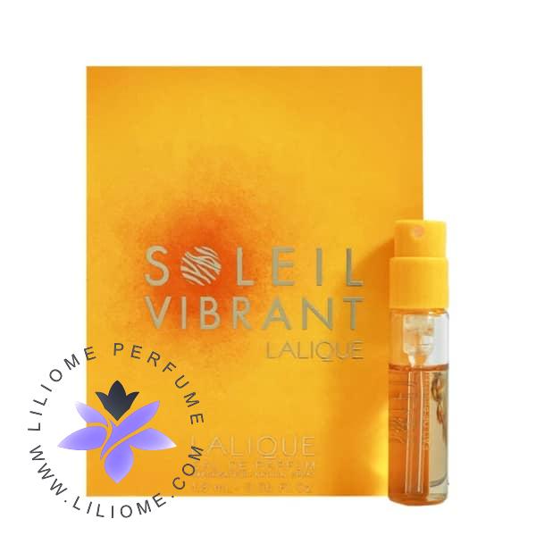 سمپل عطر لالیک سولیل ویبرانت ادو پرفیوم | Lalique Soleil Vibrant EDP Sample