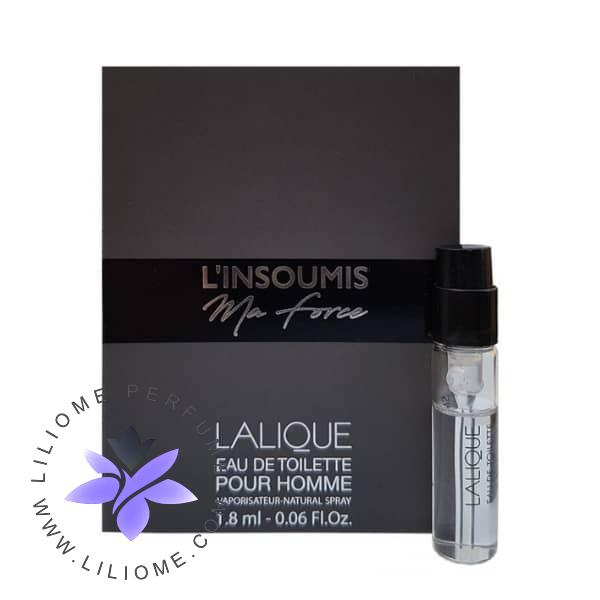 سمپل عطر لالیک له اینسومیس ما فورس ادو تویلت | Lalique L’Insoumis Ma Force EDT Sample